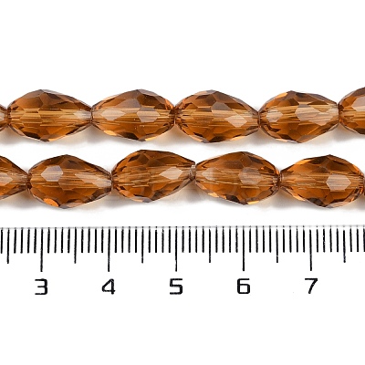 Transparent Glass Beads Strands EGLA-N013-T4mm-D16-1