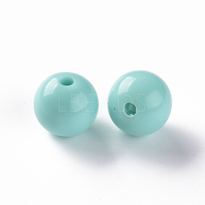 Opaque Acrylic Beads MACR-S370-C12mm-SS2107-1