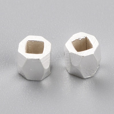 Brass Spacer Beads KK-O133-202E-S-1