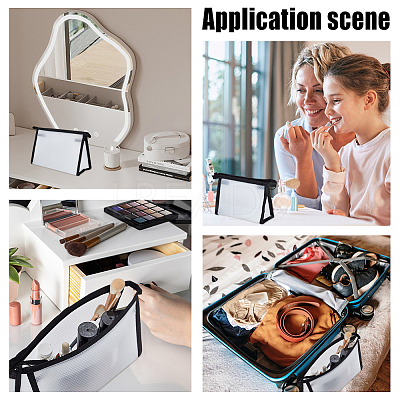 3Pcs 3 Style PVC Transparent Waterproof Makeup Storage MRMJ-WR0001-01A-1