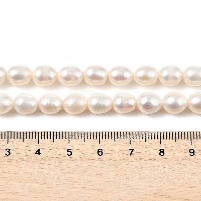 Natural Cultured Freshwater Pearl Beads Strands PEAR-I007-01D-01A-1