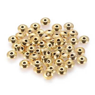 Tibetan Style Spacer Beads TIBEB-R020-AG-LF-1