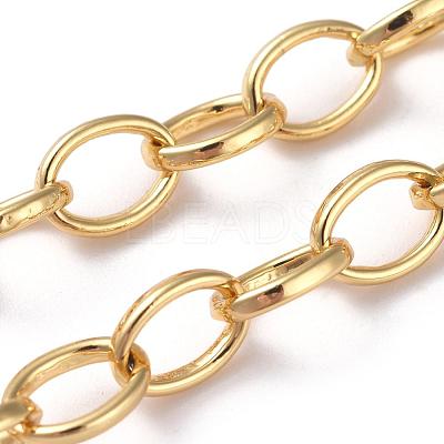 Brass Cable Chains CHC-G005-17G-1