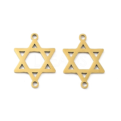 Ion Plating(IP) 201 Stainless Steel Connector Charms STAS-A090-23G-1