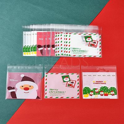 3 Bags 3 Styles Rectangle OPP Cellophane Bags for Christmas OPC-FS0001-01A-1