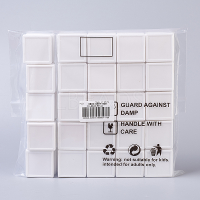 Plastic Jewelry Set Boxes OBOX-G007-03B-1