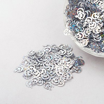 Ornament Accessories Plastic Paillette/Sequins Beads PVC-E001-13-LS02-1