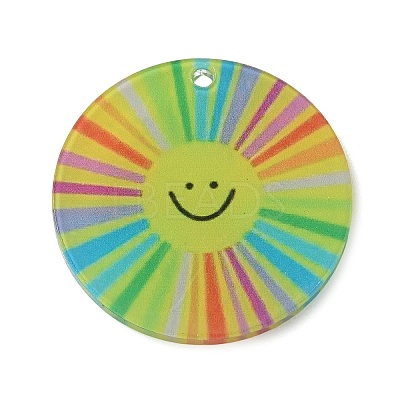 Printed Acrylic Pendants AC-CBADA31-04-1
