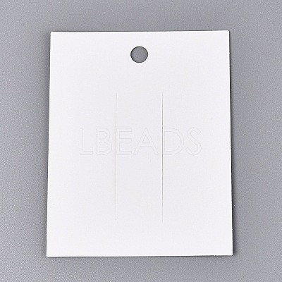 Gradient Color Cardboard Paper Jewelry Display Cards for Hair Clip Storage CDIS-N004-19-1