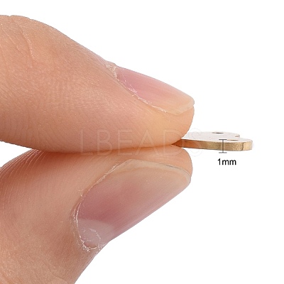 201 Stainless Steel Stamping Blank Tag Pendants STAS-S105-T616-2-1