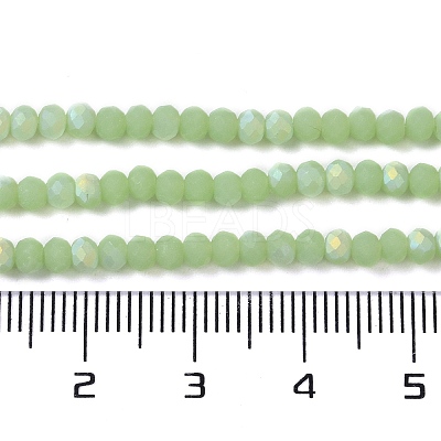 Imitation Jade Glass Beads Strands EGLA-A034-J2mm-MB01-1