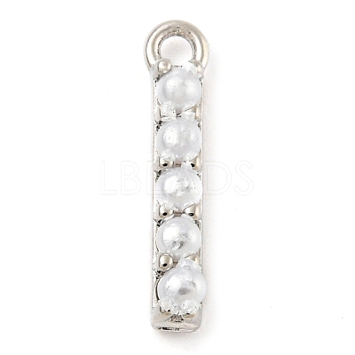 Plastic Imitation Pearl Pendants KK-P230-17P-I-1