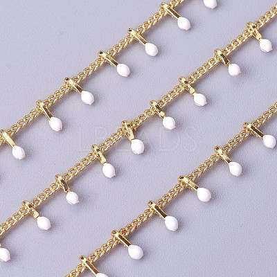 Handmade Enamel Beaded Chains CHC-P007-D12-1