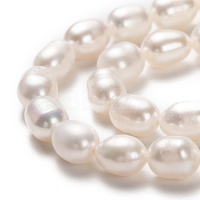 Natural Cultured Freshwater Pearl Beads Strands PEAR-L033-70-01-1