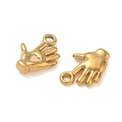 304 Stainless Steel Charms SA-CBAE5AC-01G-1