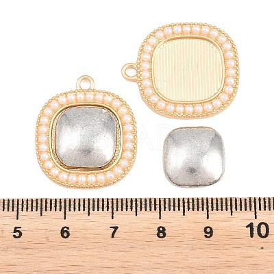 Alloy Pendant Cabochon Settings FIND-G112-02E-1