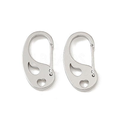 304 Stainless Steel Rock Climbing Carabiners STAS-F364-02P-03-1