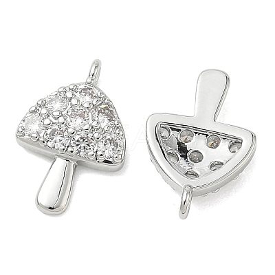 SHEGRACE Brass Micro Pave Cubic Zirconia Pendants XGRQ3D099-503P-1