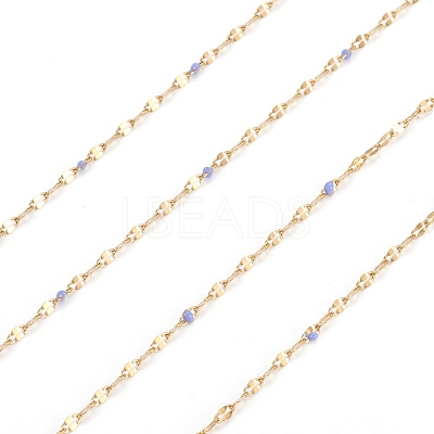 Handmade 304 Stainless Steel Dapped Chains CHS-D026-16C-G-1