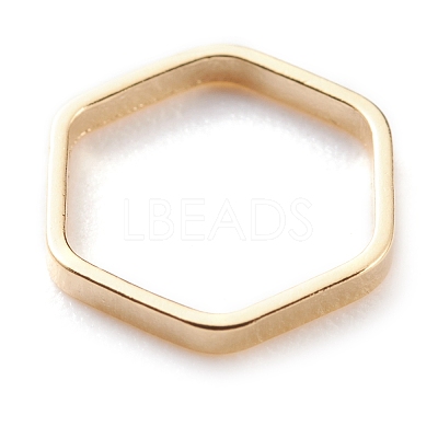 Brass Linking Rings KK-Y003-05B-G-1