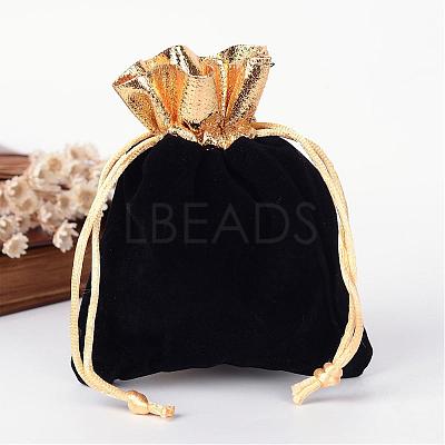 Rectangle Velvet Jewelry Bag TP-R001-10x12-01-1