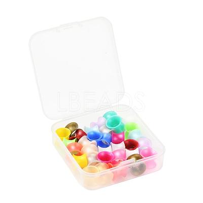 32Pcs 16 Colors Silicone Thin Ear Gauges Flesh Tunnels Plugs FIND-YW0001-16B-1