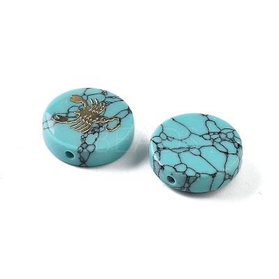 Synthetic Turquoise Beads G-F775-C03-1