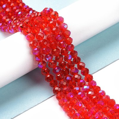 Electroplate Glass Beads Strands EGLA-A034-T1mm-L05-1
