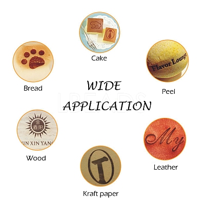 Stamping Embossing Soldering Brass with Stamp AJEW-WH0113-15-110-1