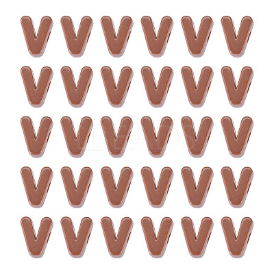 Opaque Acrylic European Beads LS-OACR-TAC0019-006V-1