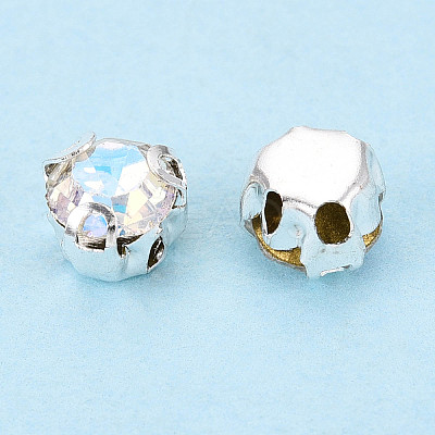 Sew on Rhinestone Montee Beads KK-T071-01D-01-1
