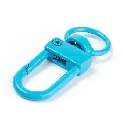 Zinc Alloy Baking Paint Swivel Snap Hooks Clasps PALLOY-H194-A10-1