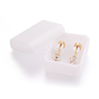 304 Stainless Steel Earlobe Plugs STAS-I113-30G-1