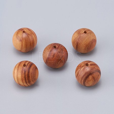 Natural Wood Beads WOOD-H100-04-1