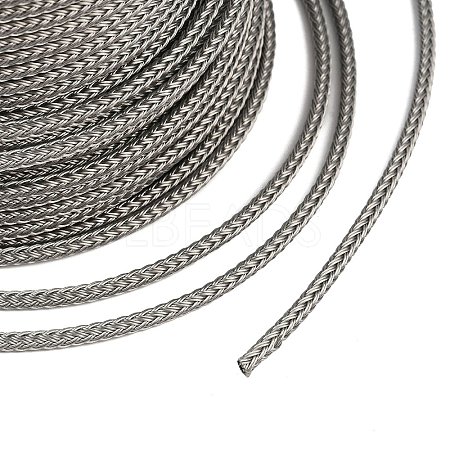 40M Nylon Coated 304 Stainless Steel Braided Wires TWIR-P002-01A-08-1
