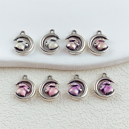 Alloy Enamel Pendants ENAM-P262-04AS-M-1