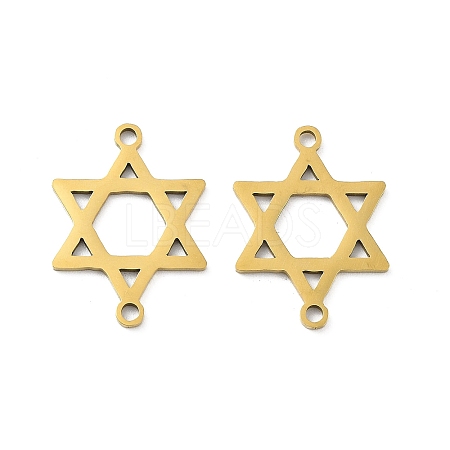 Ion Plating(IP) 201 Stainless Steel Connector Charms STAS-A090-23G-1
