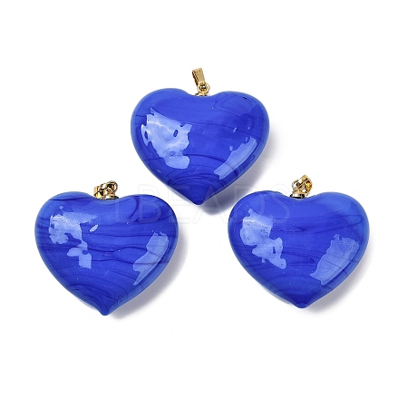 Handmade Lampwork Pendants LAMP-G160-01L-1