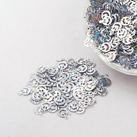 Ornament Accessories Plastic Paillette/Sequins Beads PVC-E001-13-LS02-1