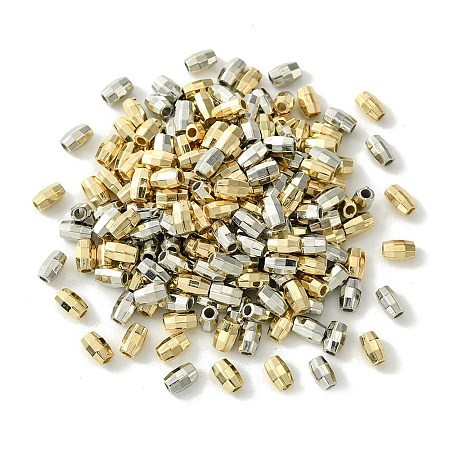 200Pcs 2 Colors CCB Plastic Beads CCB-FS0001-05-1