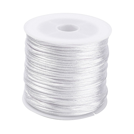 30M Nylon Satin Rattail Cords NWIR-YW0001-04-01-1