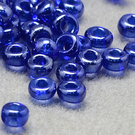 8/0 Grade A Round Glass Seed Beads SEED-Q011-3mm-F514-1