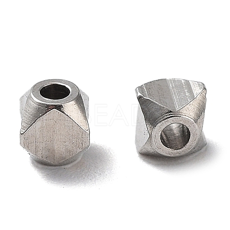 303 Stainless Steel Beads STAS-Q302-05A-P-1