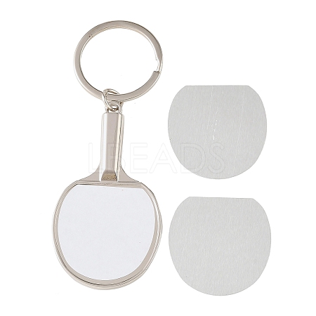 Table Tennis Alloy Sublimation Blanks Keychains AL-CBAF9A1-02P-01-1