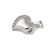 304 Stainless Steel Rhinestone Pendants LS-STAS-R139-02P-2