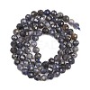 Natural Iolite Beads Strands G-RM250101-D7-5