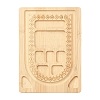 Rectangle Wood Bracelet Design Boards TOOL-YWC0003-05-1