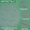 Unicraftale 48Pcs 8 Style 316 Stainless Steel Ear Cuff Findings STAS-UN0038-18-5