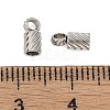 Tarnish Resistant 304 Stainless Steel Cord Ends STAS-Z084-07P-01-3