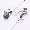 Chakra Gemstone Pyramid Dowsing Pendulums G-F515-01C-2